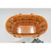 Longaberger Traditions 1997 Fellowship Basket Lid Liner Protector Handle Gripper