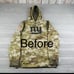 New York Giants Women’s Custom Nike Salute To Service Crop Hoodie Medium Camo