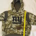 New York Giants Women’s Custom Nike Salute To Service Crop Hoodie Medium Camo