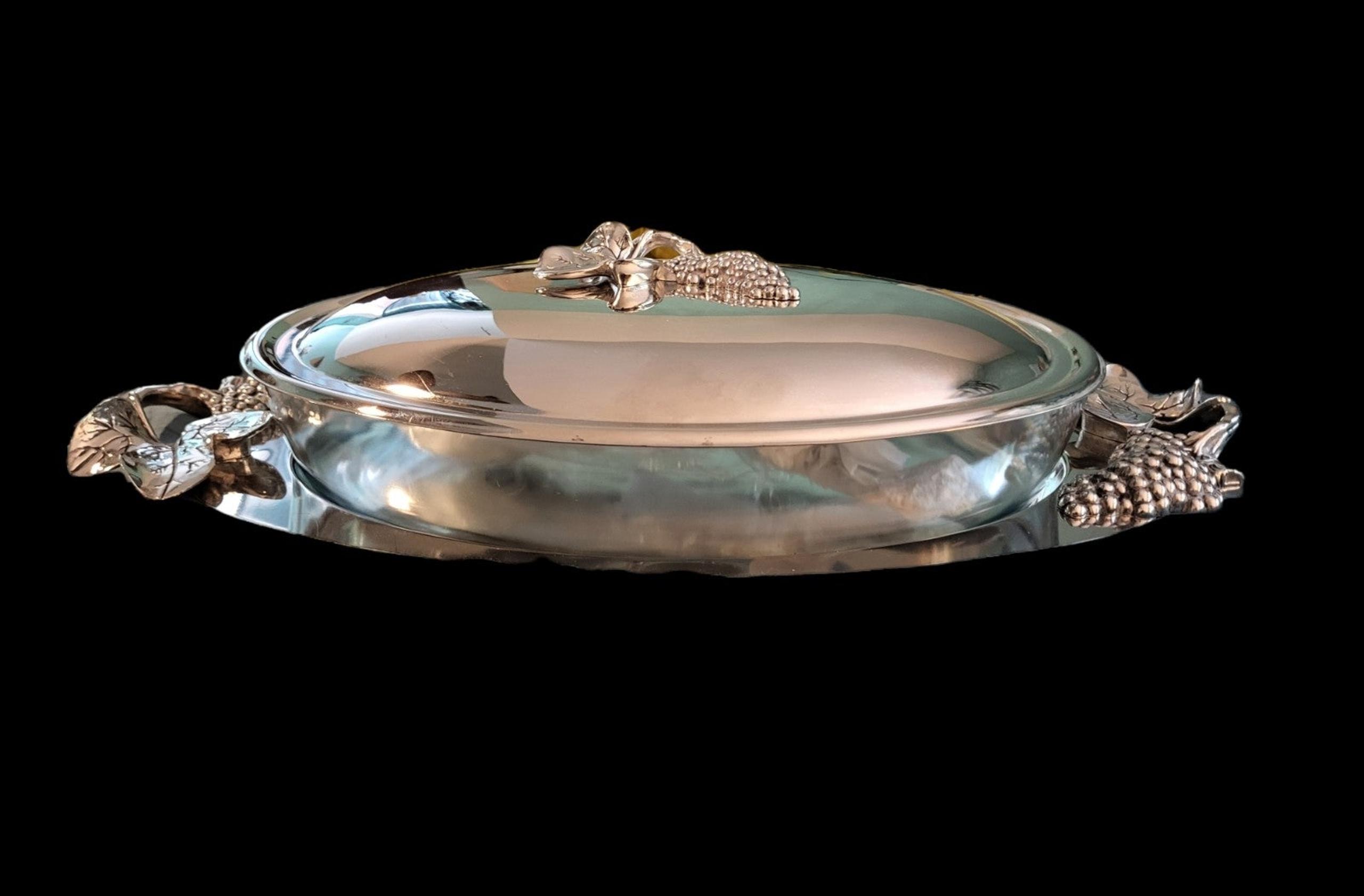Godinger Silver Plated Casserole Dish