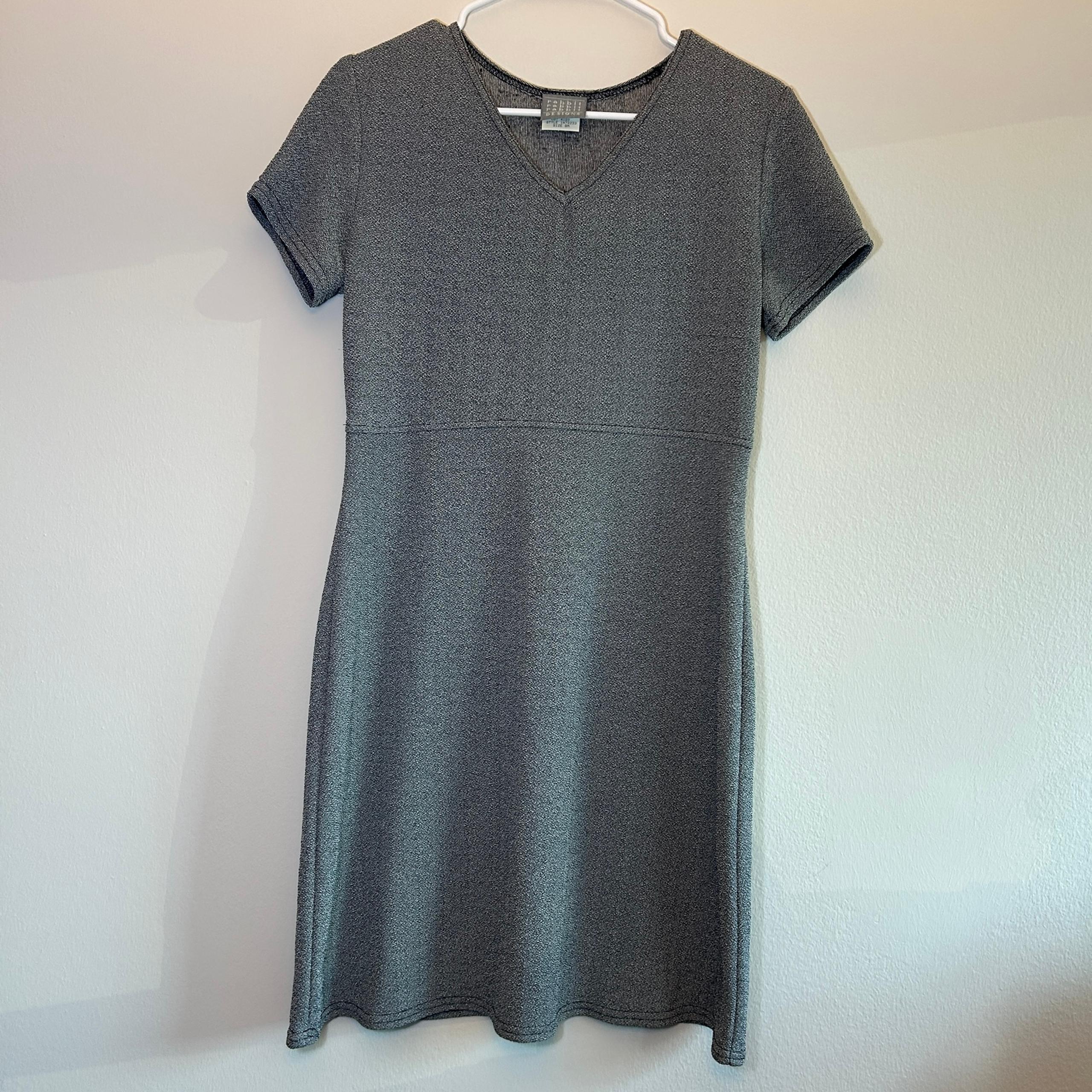 Rabbit Rabbit Rabbit Gray Mini Dress Size 8