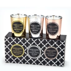 Modern Alchemy Bougie Parfume D.L & Co. 3 Votive Candle Set NWT