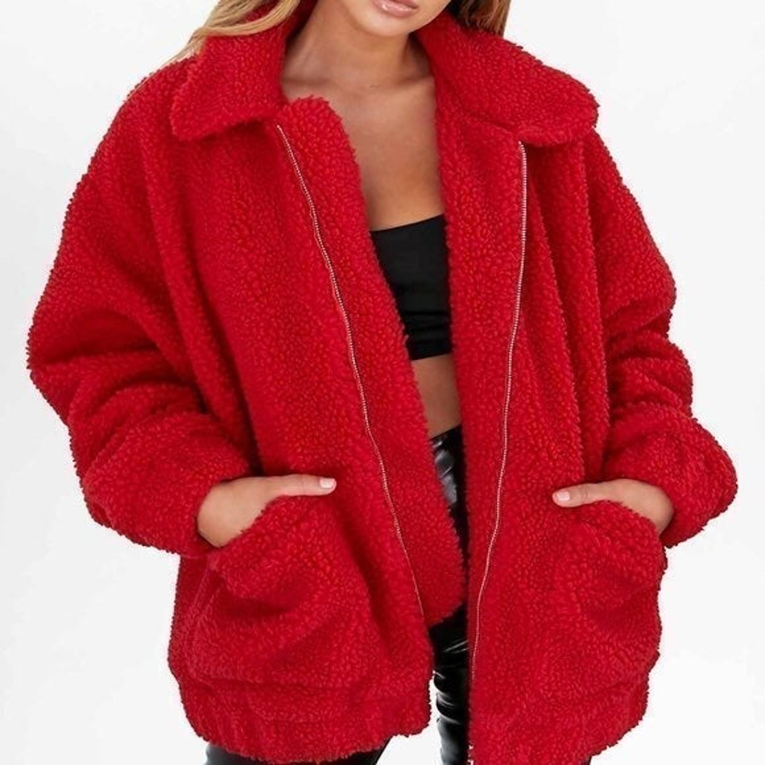 Red Teddy Jacket
