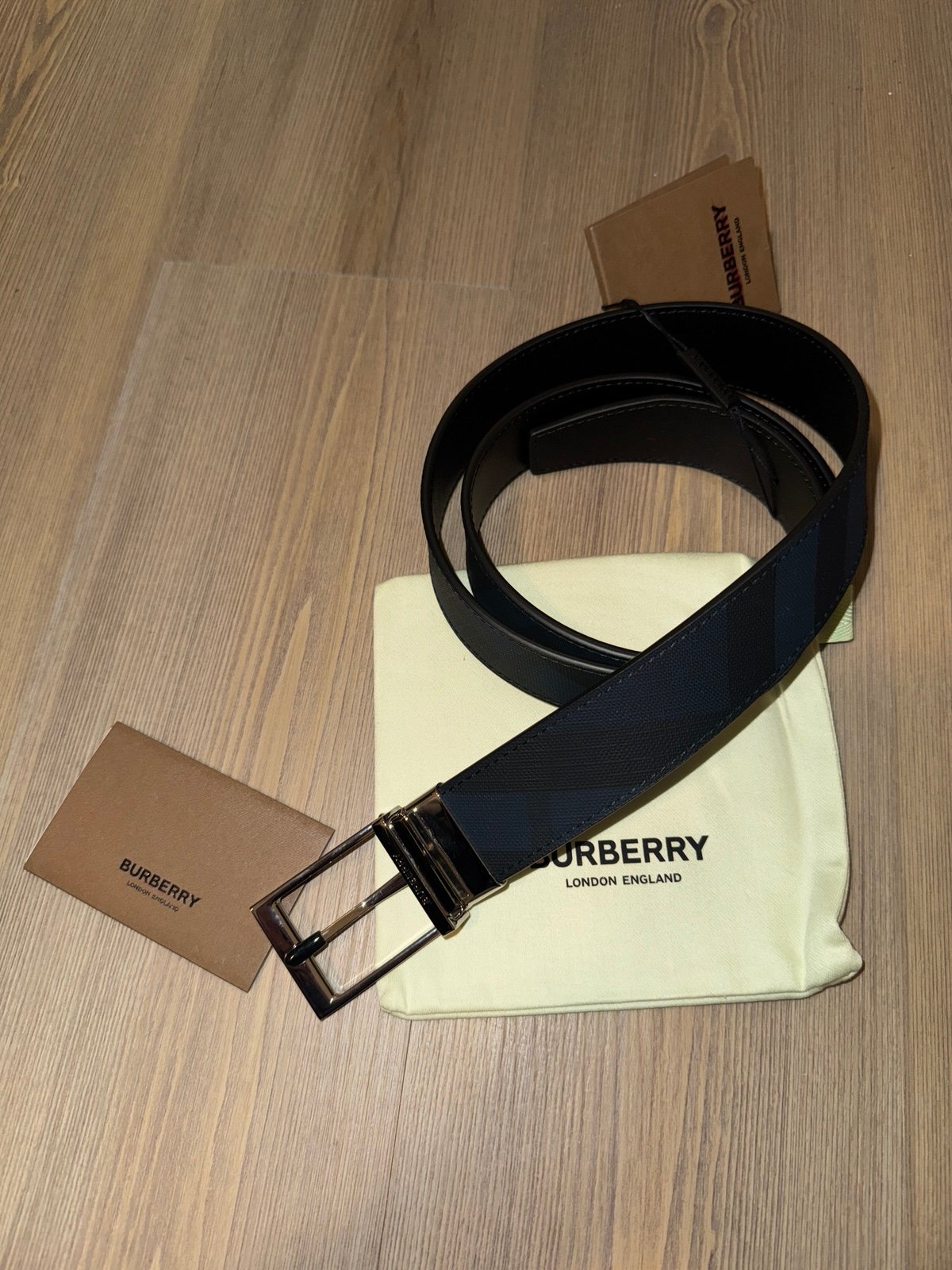 Burberry Men’s Reversible Belt