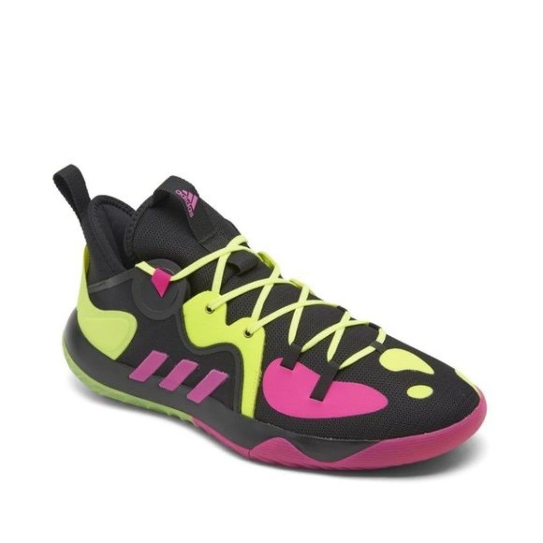 New! ADIDAS Men's Harden Stepback 2 Basketball Sneakers Athletic Shoes Black 12