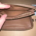 NWT COACH Medium Zip Wallet 57468 Signature Coated Canvas Khaki Saddle 2