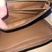 NWT COACH Medium Zip Wallet 57468 Signature Coated Canvas Khaki Saddle 2