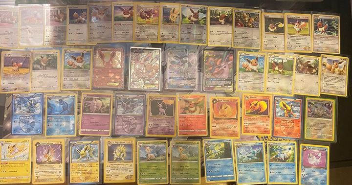 Pokemon Eevee & Eeveelution Lot Flareon Ex Espeon Vaporeon Jolteon Sylveon Ex