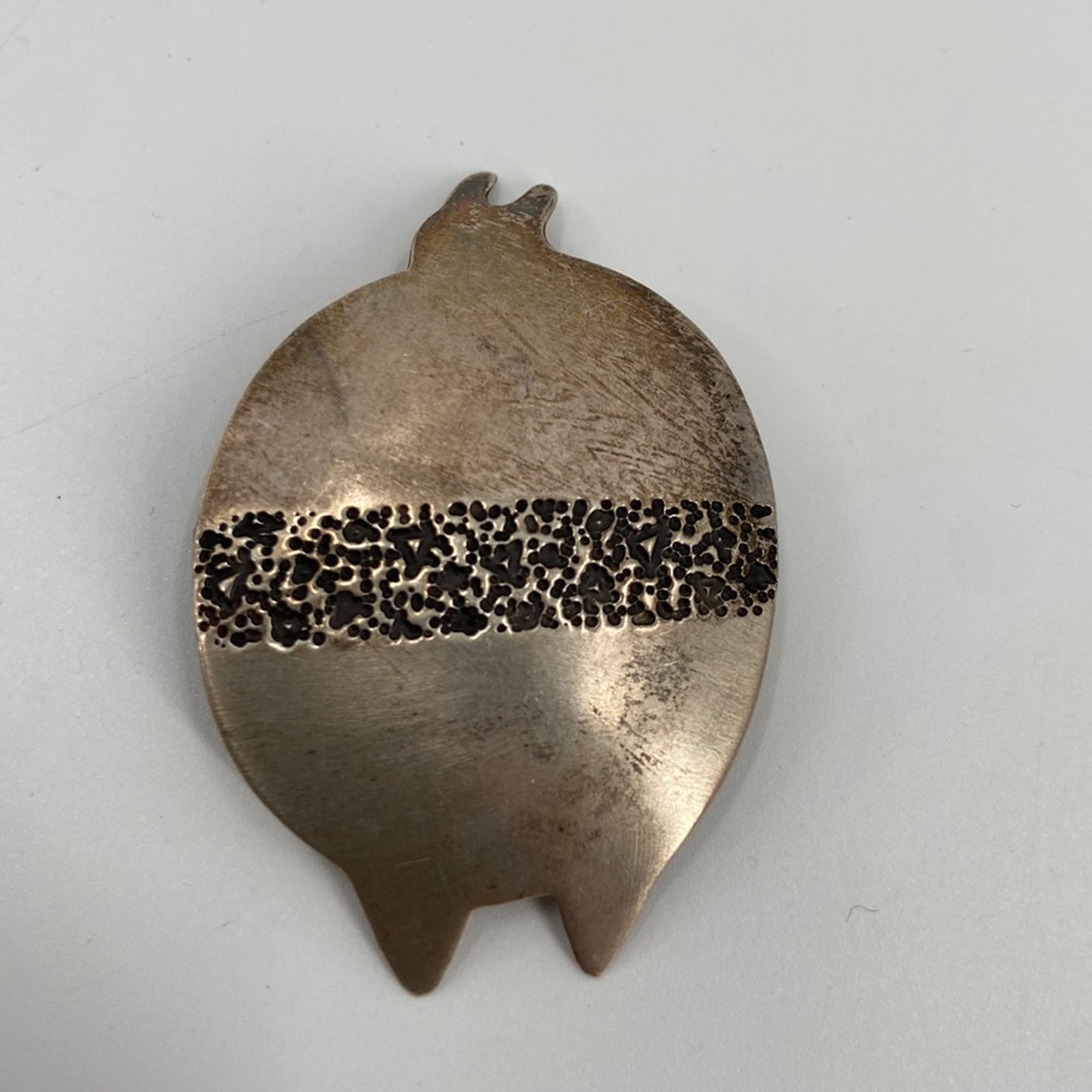 Vintage Sterling KLD person brooch