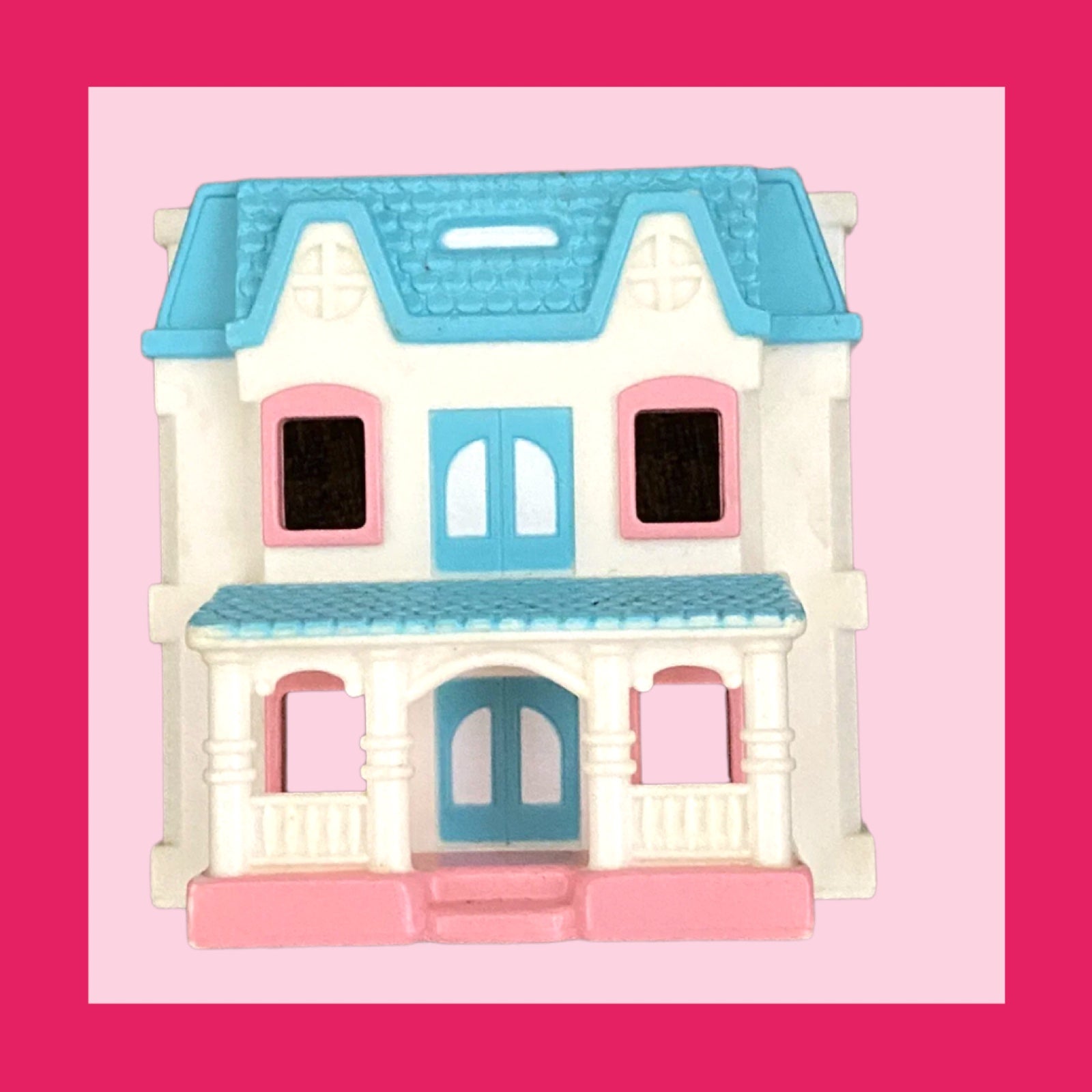 Vintage 1990s Fisher Price Loving Family Dream Dollhouse Mini Toy House