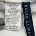 Ralph Lauren Cut Out One Piece Swim Suit White Blue