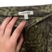 Good American Animal Print High Waist Barrel Capri Pants Jungle Green Size 6/28