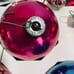 Vintage Christmas glass ball ornaments Shiny Bright & Rauch 14