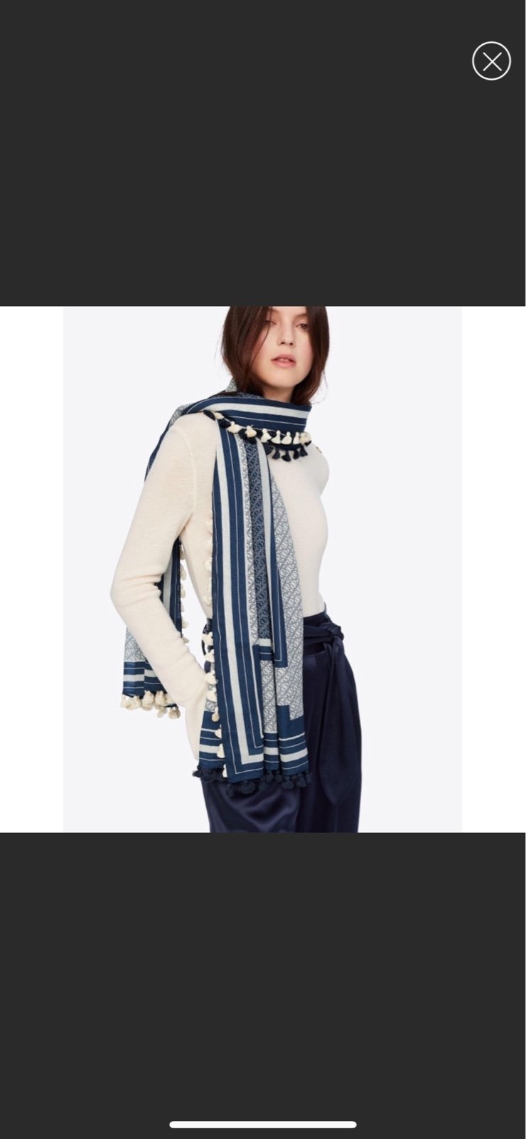 Tory Burch Scarf with Tassel