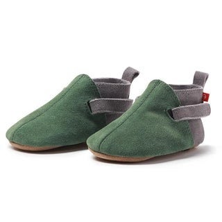Zutano Baby Booties Suede/Leather Size 18m