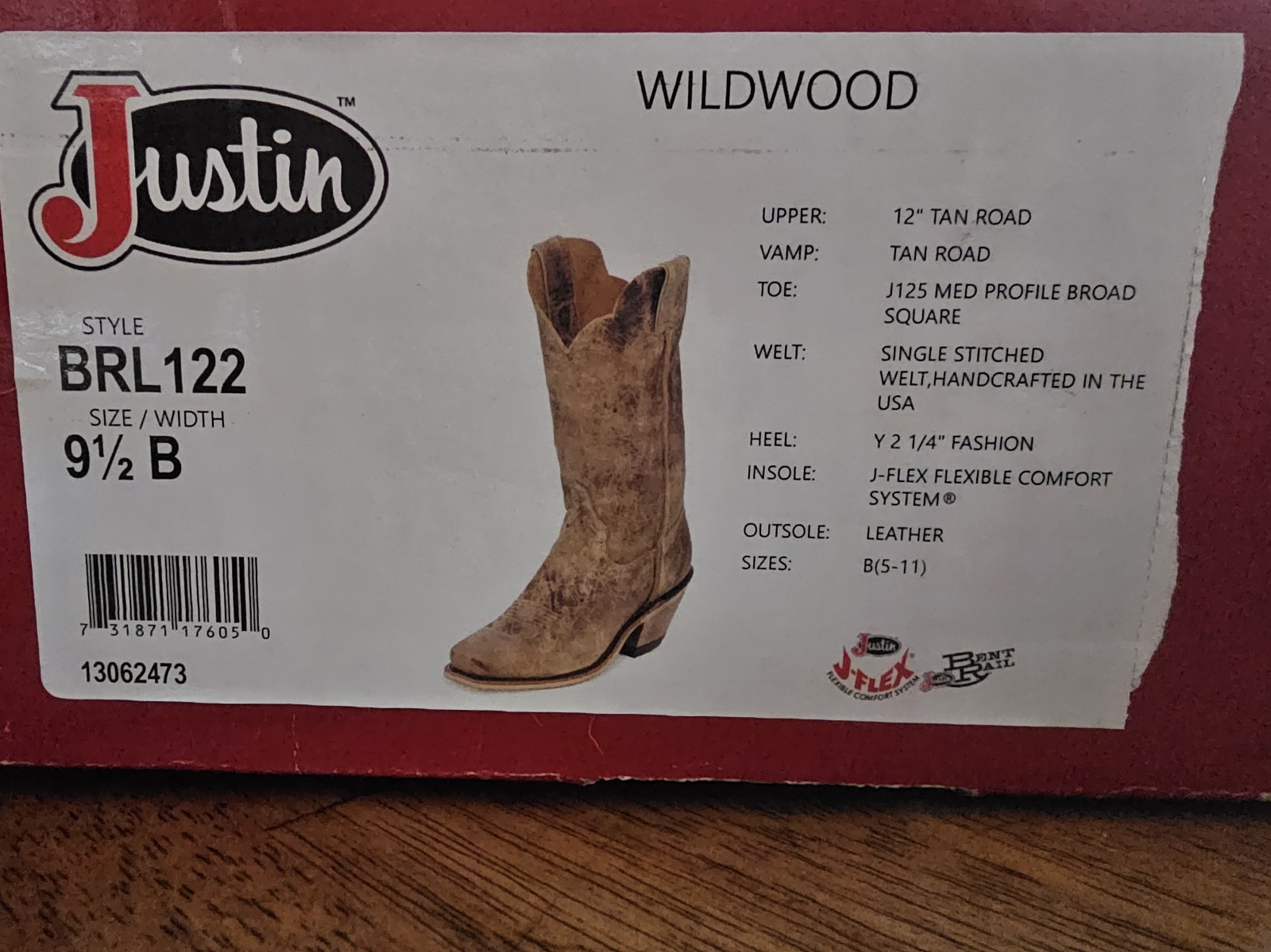 Justin Wildwood Boots