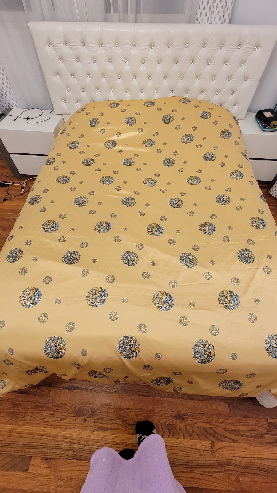 Silk duvet