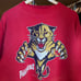 vintage panthers hockey sweatshirt  size: M condition: good with perfect distre