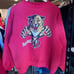 vintage panthers hockey sweatshirt  size: M condition: good with perfect distre