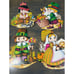 18 Vintage Thanksgiving Die Cut Wall Decor Honeycomb Pumpkin Centerpiece Corn Pi