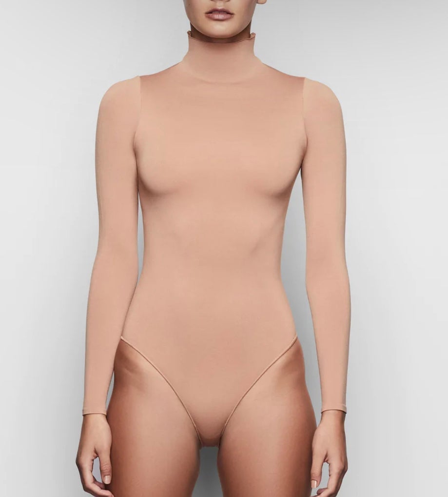 Skims Essential Mock Neck Long Sleeve