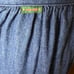 Vintage BIS Paris Beverly Hills Denim Tiered Embroidered Ruffle Prairie Skirt