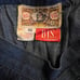 Vintage BIS Paris Beverly Hills Denim Tiered Embroidered Ruffle Prairie Skirt