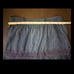 Vintage BIS Paris Beverly Hills Denim Tiered Embroidered Ruffle Prairie Skirt