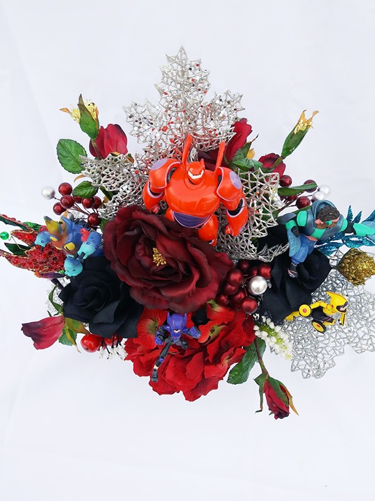 Disney Big Hero 6 Floral Art