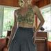 Vintage 60s/70s Halter Sun Top