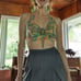Vintage 60s/70s Halter Sun Top