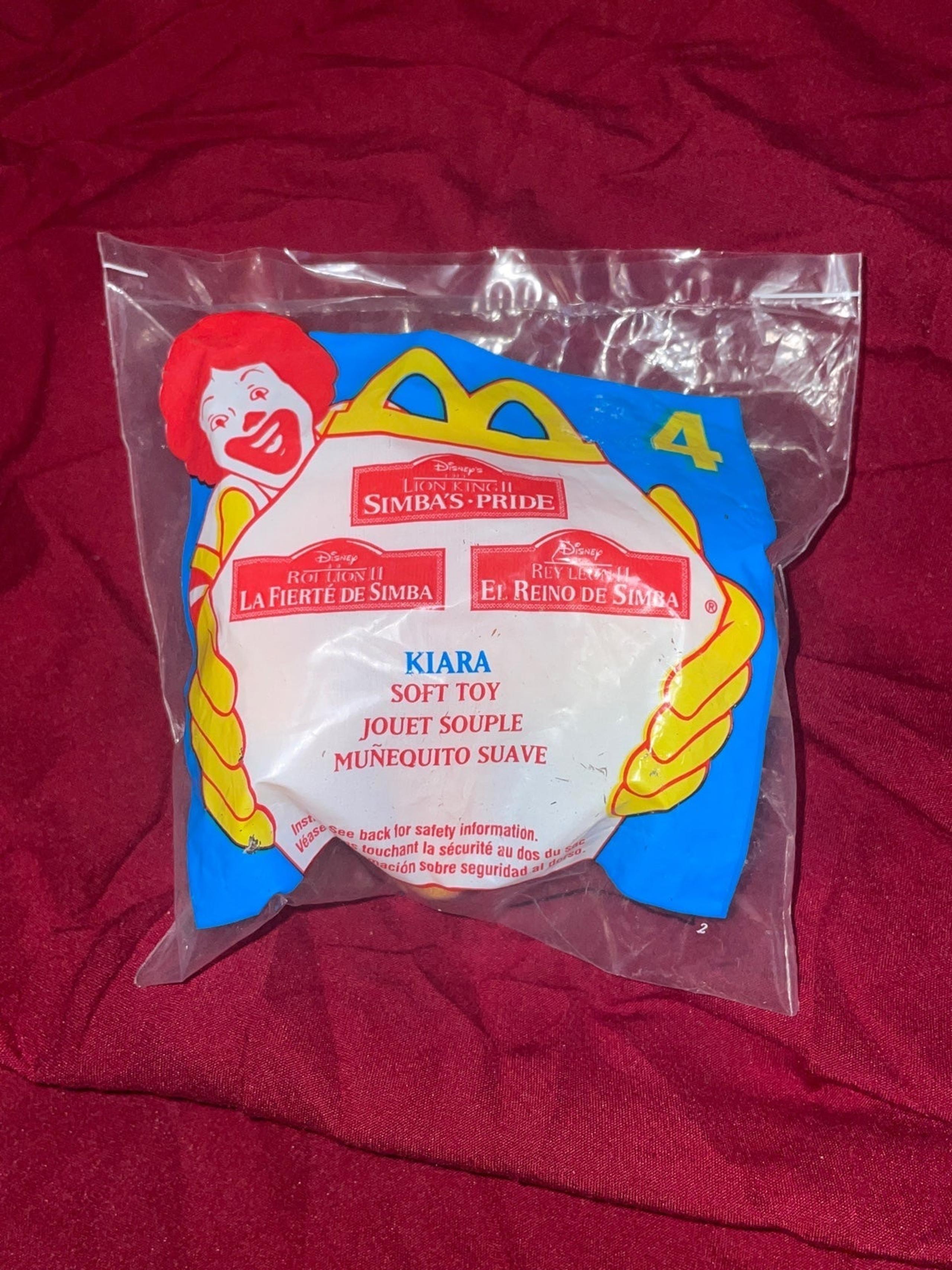 McDonalds happy meal simba or kiara 1998 lion king