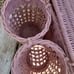Vintage Wine And Bread Wicker Basket