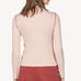 Lilla P Long Sleeve Lettuce Edge Turtleneck Sz. XL Tearose NWT