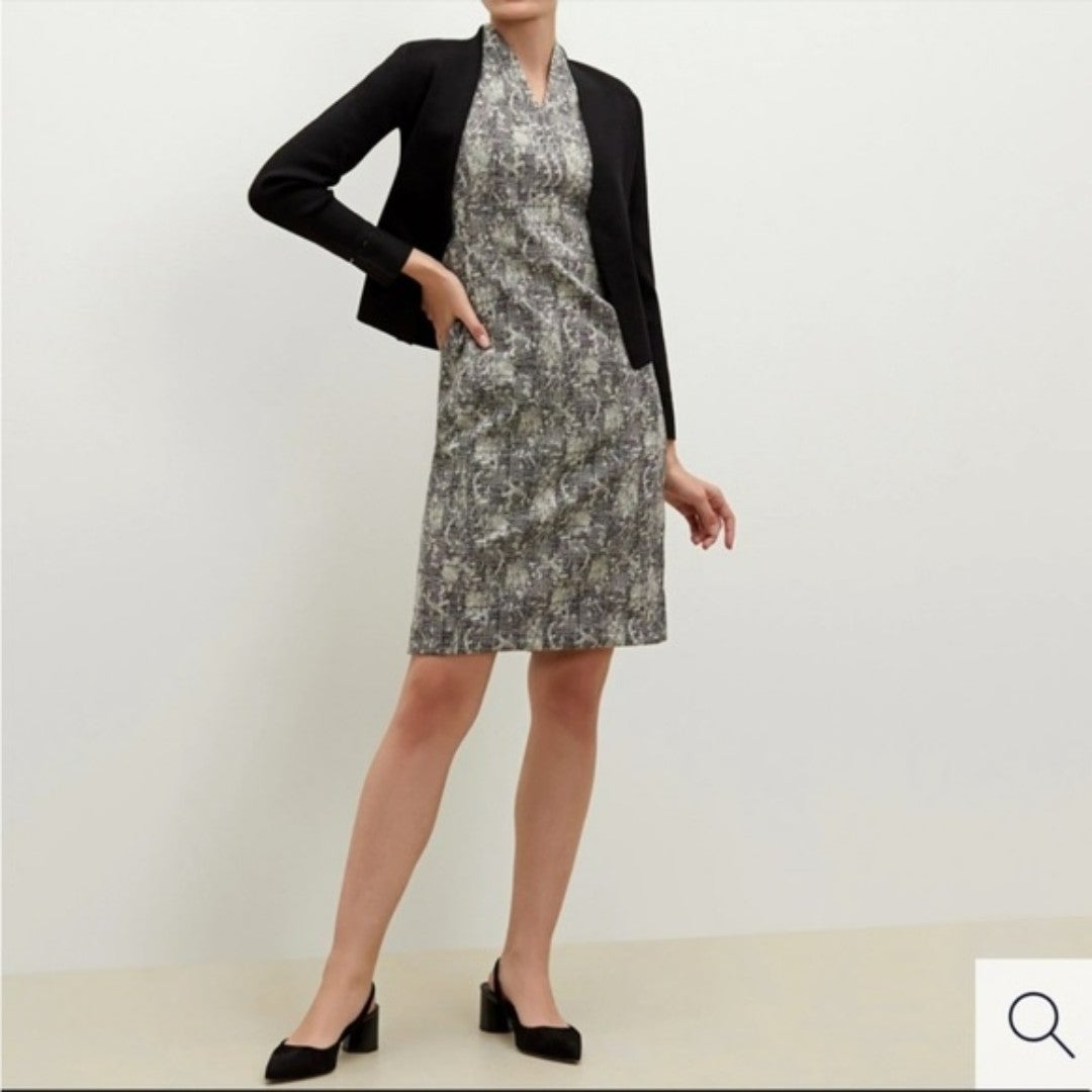 NWOT MM Lafleur Aditi shops Sheath Dress In Crackle SIZE 6