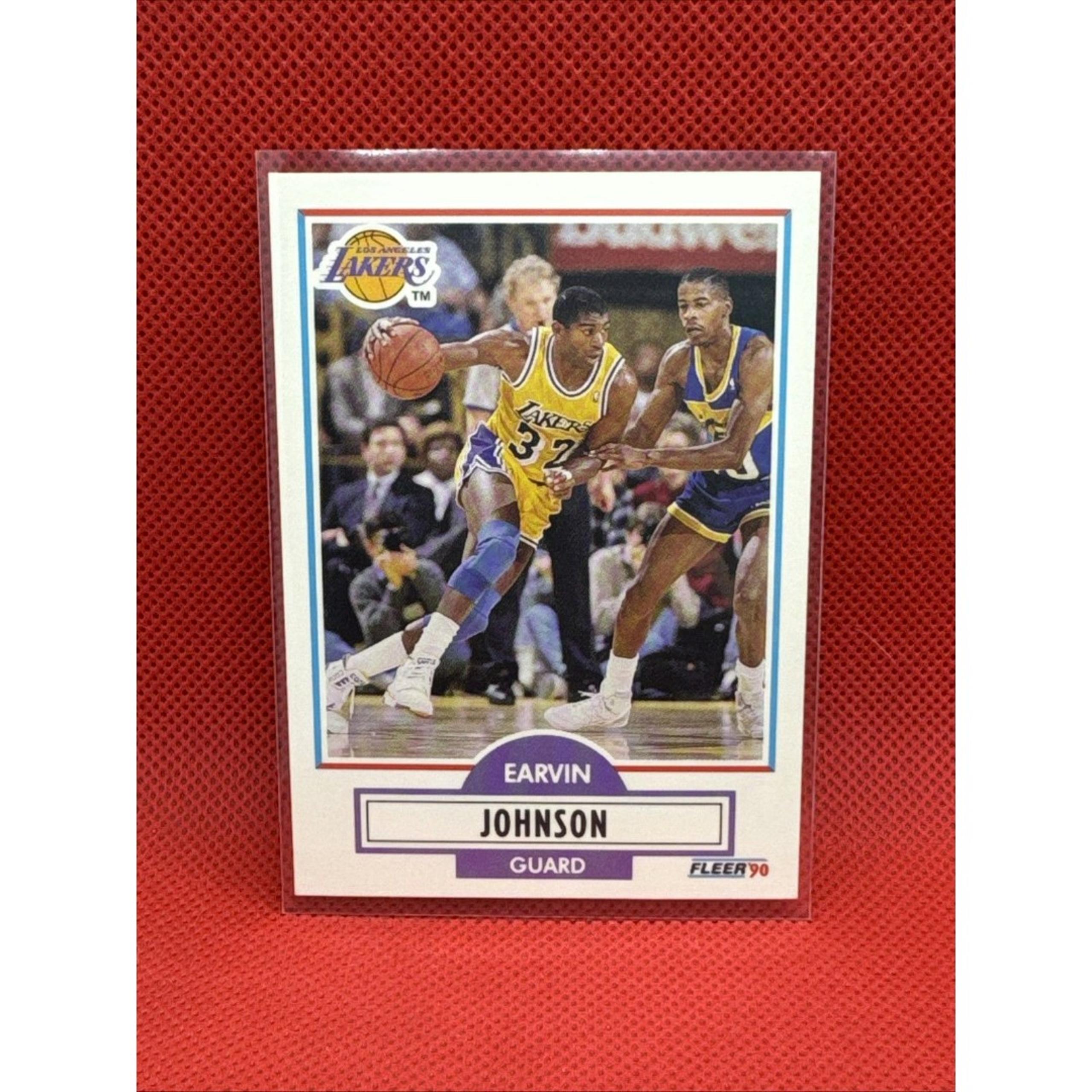 1990-91 Fleer - Magic Johnson #93