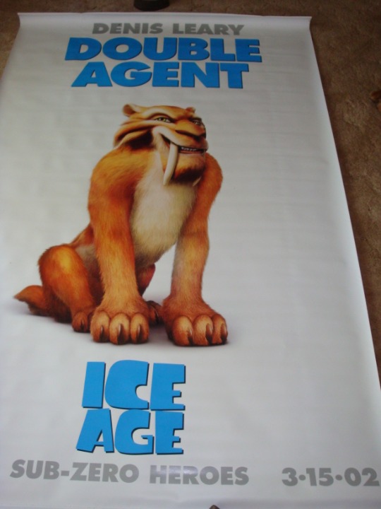ICE AGE - DOUBLE AGENT - MOVIE BANNER
