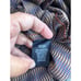 Robert Graham Mens Embroidered Shirt Button-Down Silk Trim Long Sleeve Size L