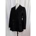 DKNY Donna Karan New York Double Breasted Black Wool Peacoat Pea Coat Size 2