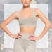 SKIMS Outdoor Wide Neck Bralette in Stone size Small NWT!