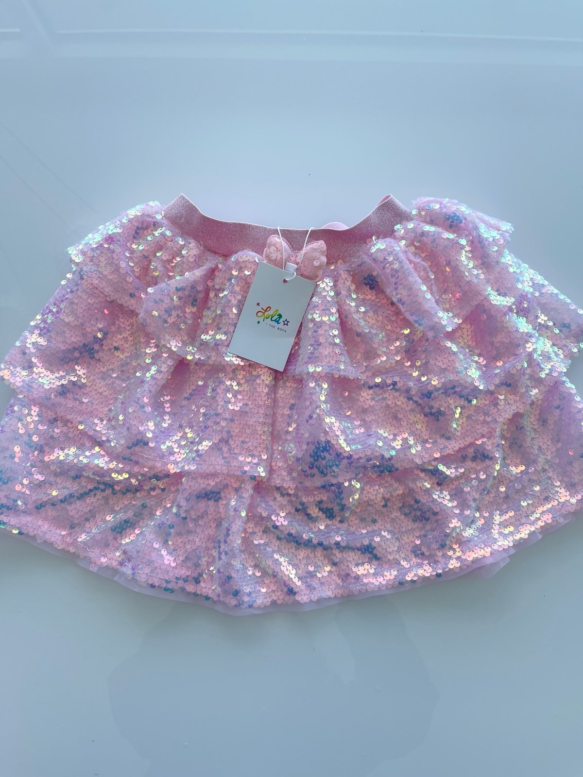 8y NWT Lola and the Boys Sequined Skirt