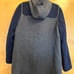 Madewell x Wearmaster Colorblock Toggle Coat Grey/Navy, Size L