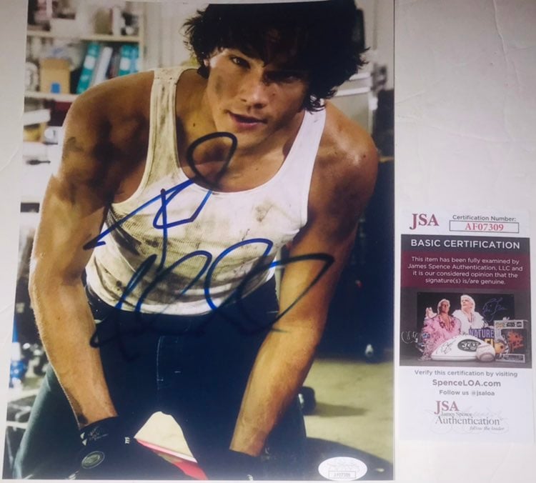 JARED PADALECKI SIGNED AUTOGRAPHED 8X10 PHOTO SUPERNATURAL JSA COA RARE!