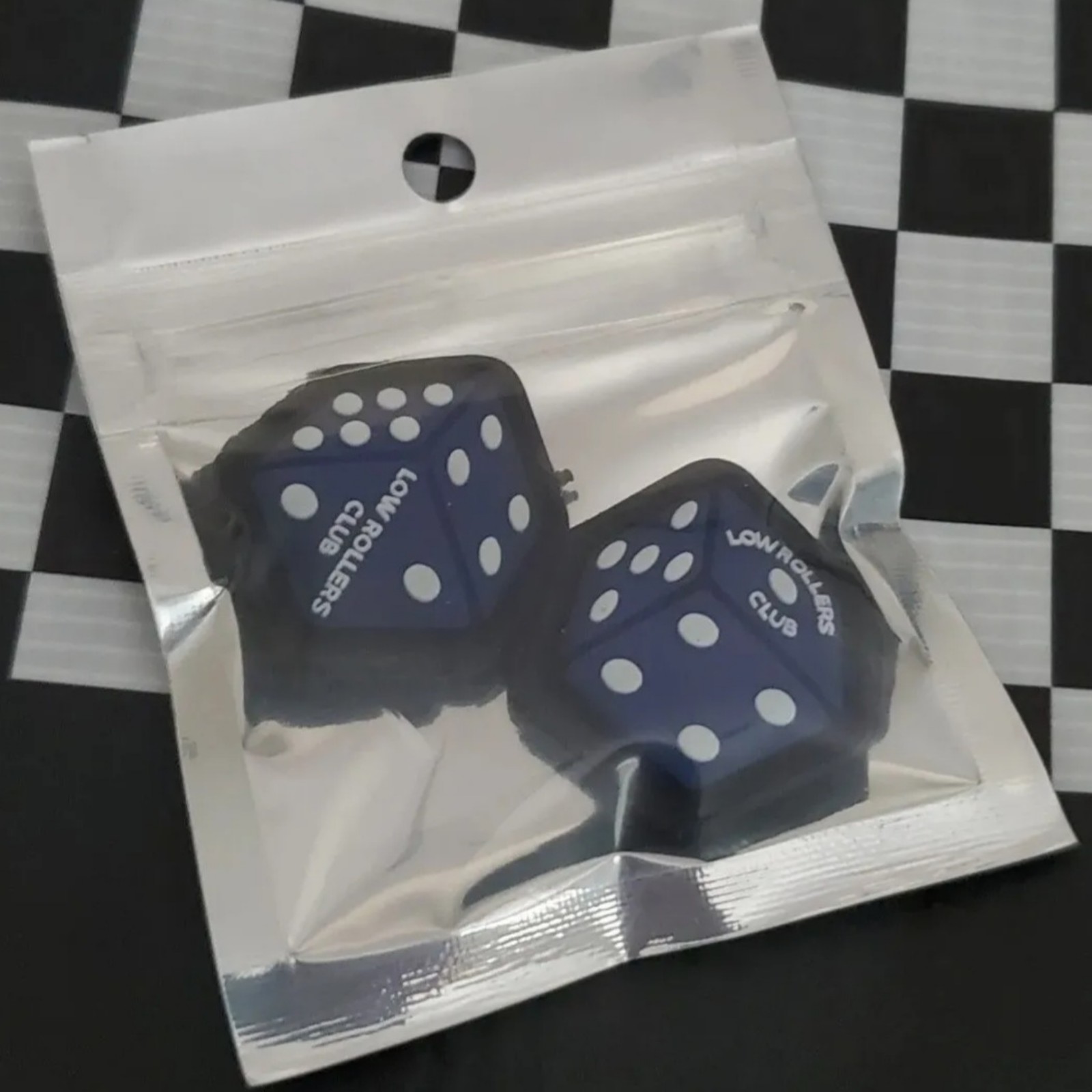 Low Rollers Club Dice Patch Set