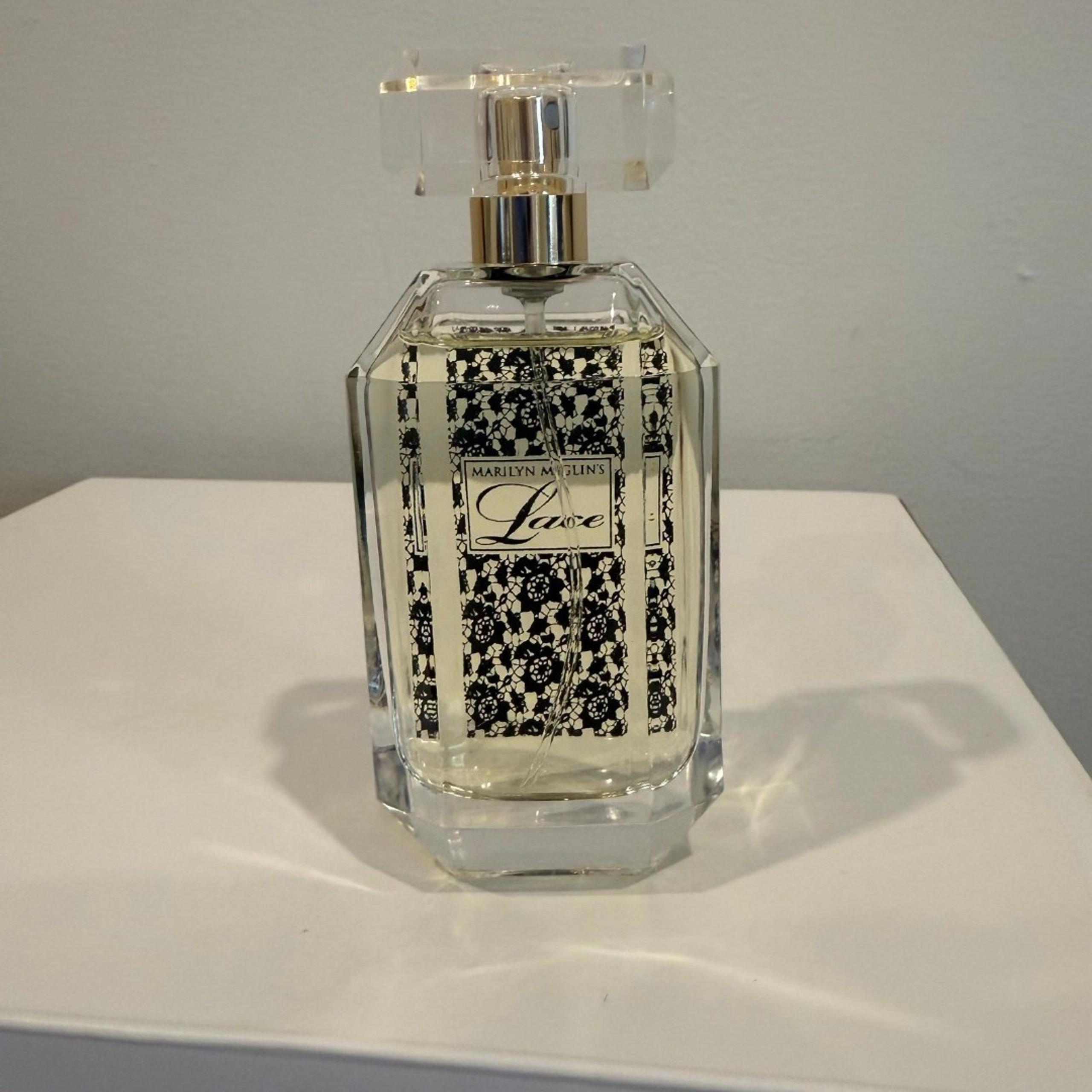 Marilyn Miglin Lace Eau de Parfum Spray 1.7 oz Vintage Rare Cracked Bottom Read