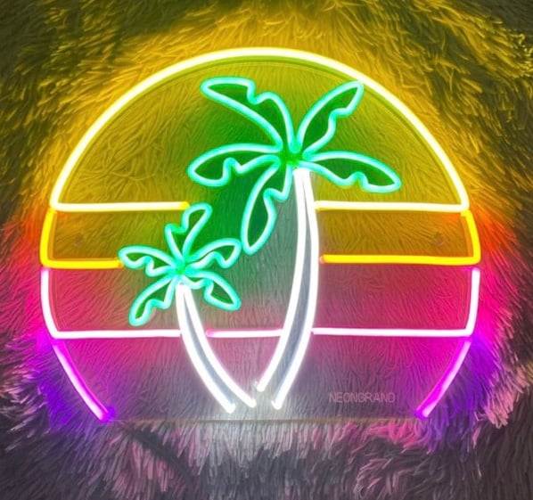 Palmtree led light