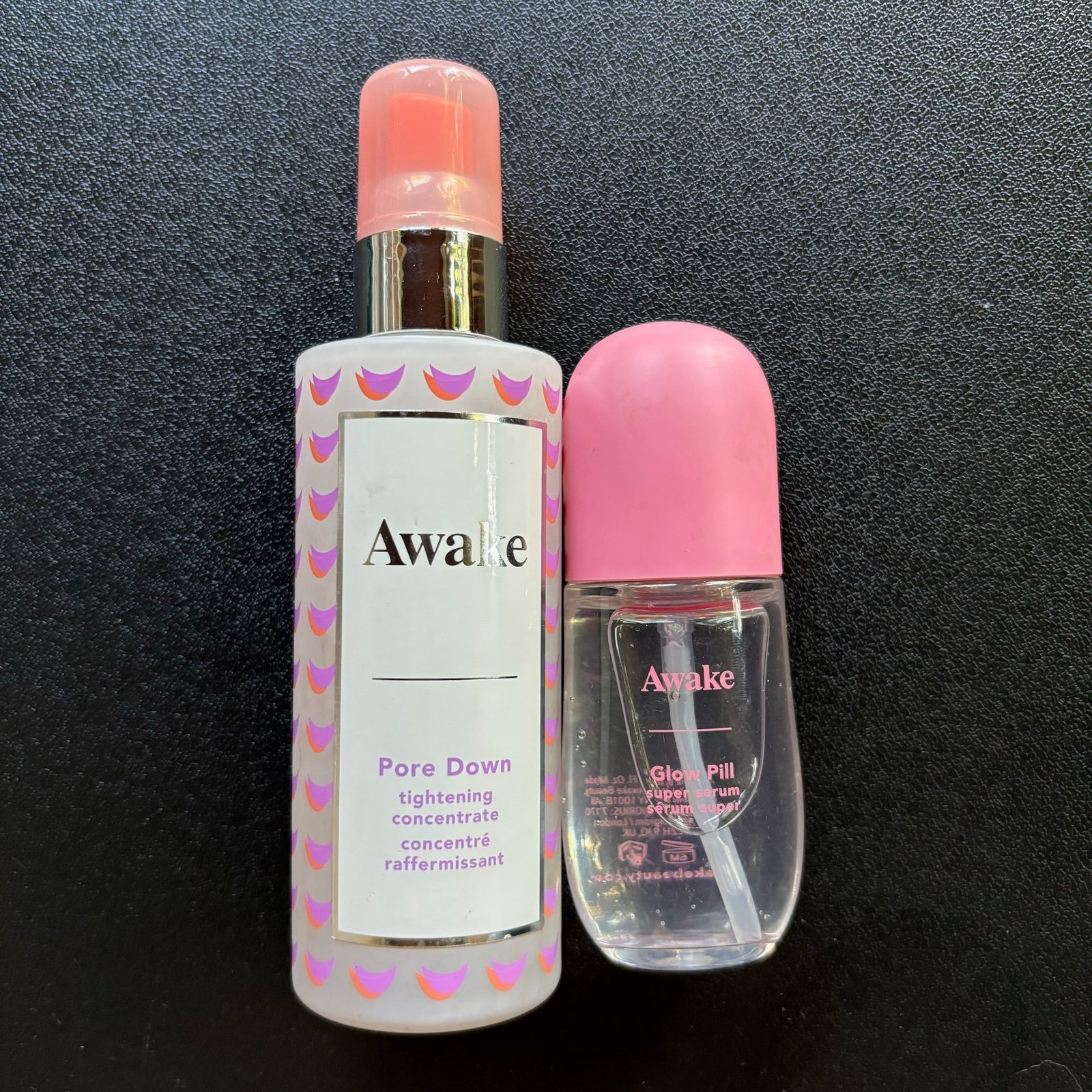 Bundle Awake Pore Down Tightening Concentrate Glow Super Serum New Brightening
