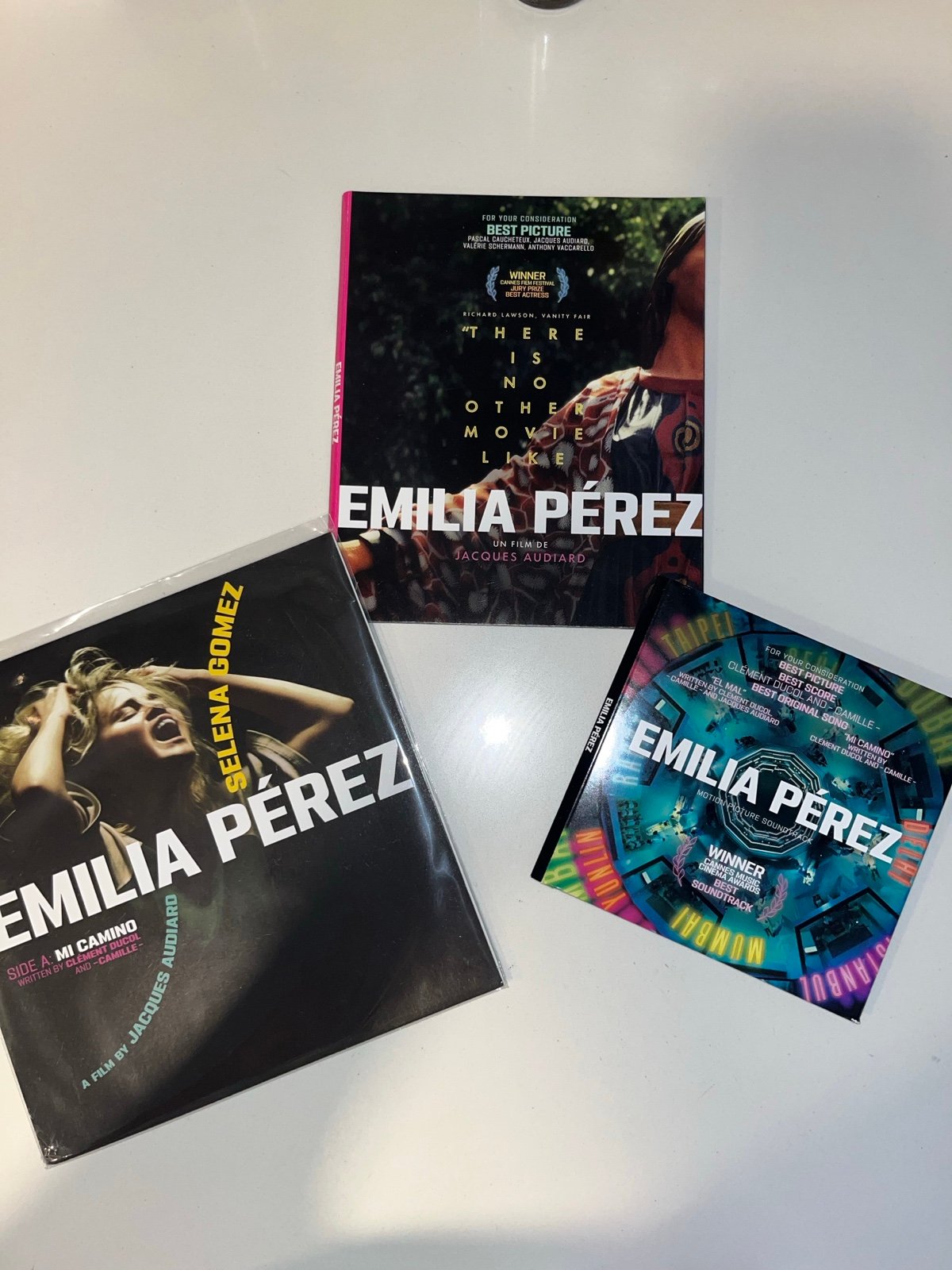 Emilia Perez & Selena Gomez Promo Vinyl Netflix