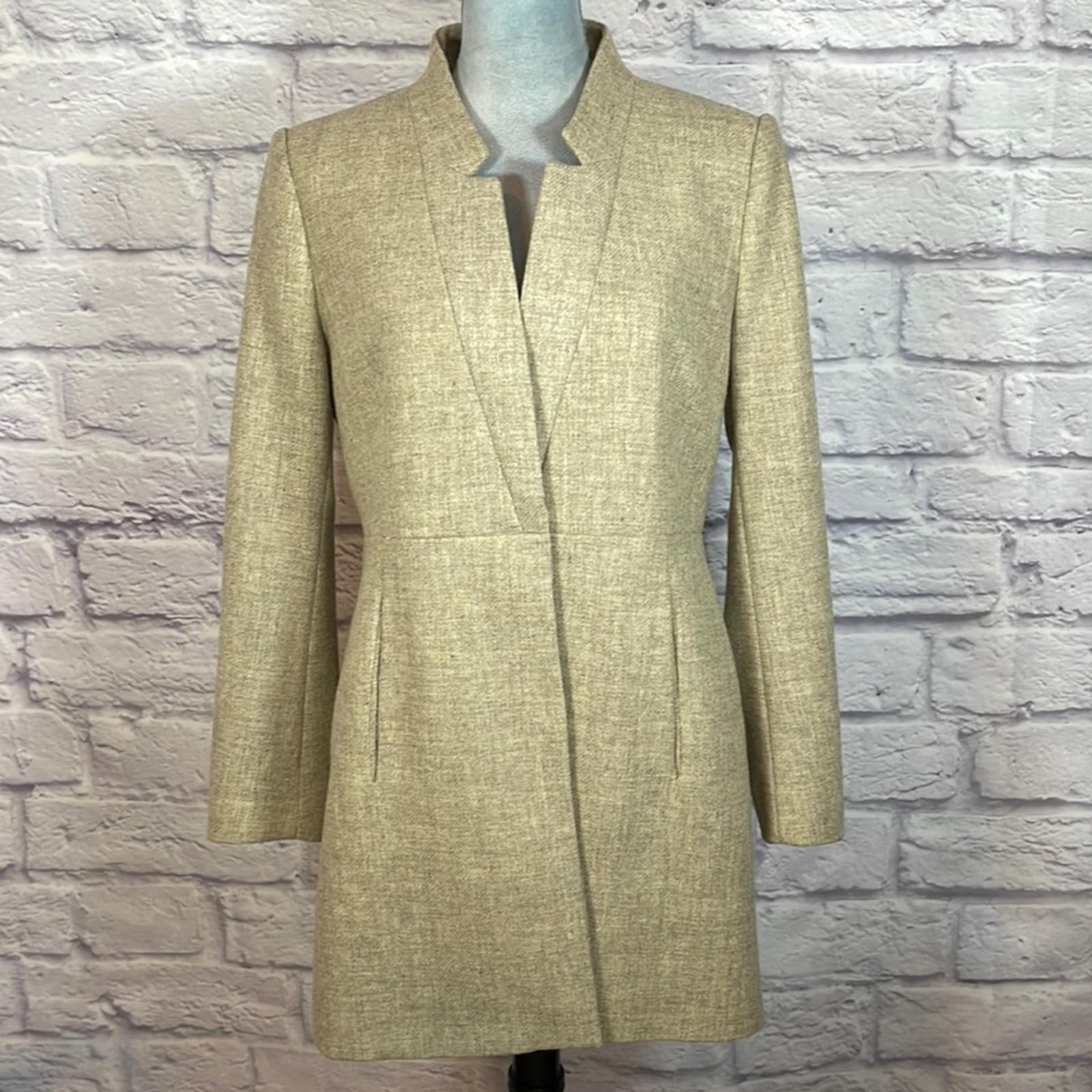 NWOT Zara Basic wool lightweight blazer/jacket/coat