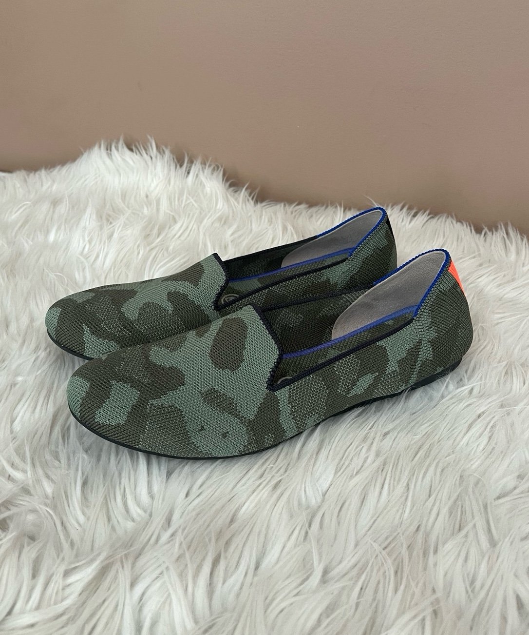 {Rothy’s} The Loafer in Olive Camo - Womens 8